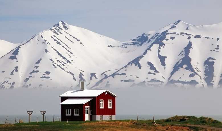 Oddsskarð Iceland - Snowfall In Iceland