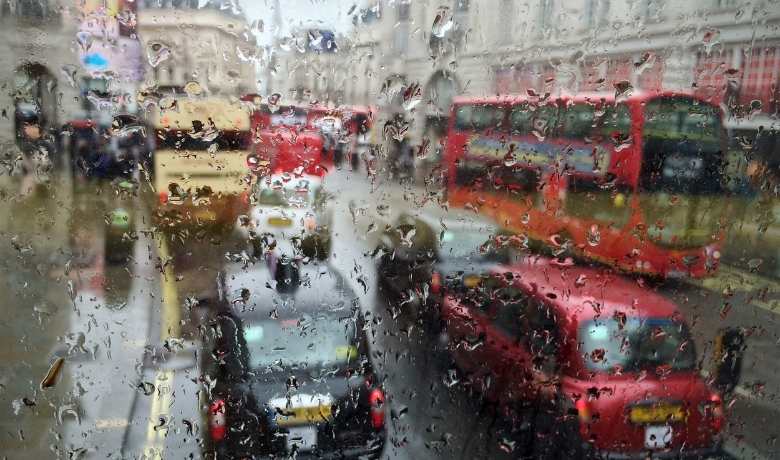  london bad weather and rainy weather