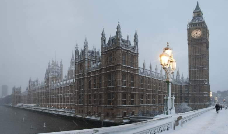 London Snow - Cold Weather An Freezing Temperatures